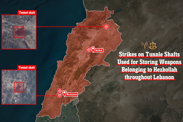 IDF bombs Hezbollah weapon tunnels across Lebanon, as US envoy says terror group can’t be disarmed militarily
