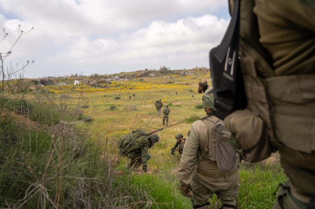 IDF activity in southern Gaza. Photo: IDF
