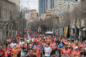 Jerusalem Marathon 2024 Photo: Sportsphotography