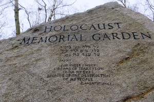 Holocaust Memorial Day, the memorial garden in Hyde Park. London, United Kingdom, 27 Jan 2024. Photo: Reuters