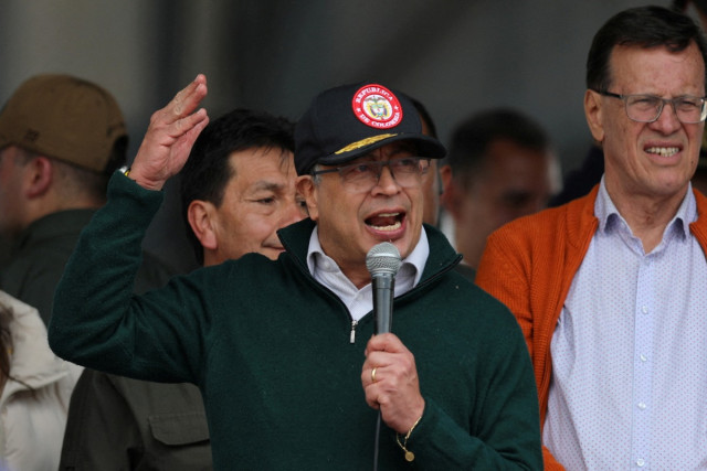Colombia's President Gustavo Petro speaks in Bogota, Colombia May 1, 2024 (Photo: REUTERS/Luisa Gonzalez).