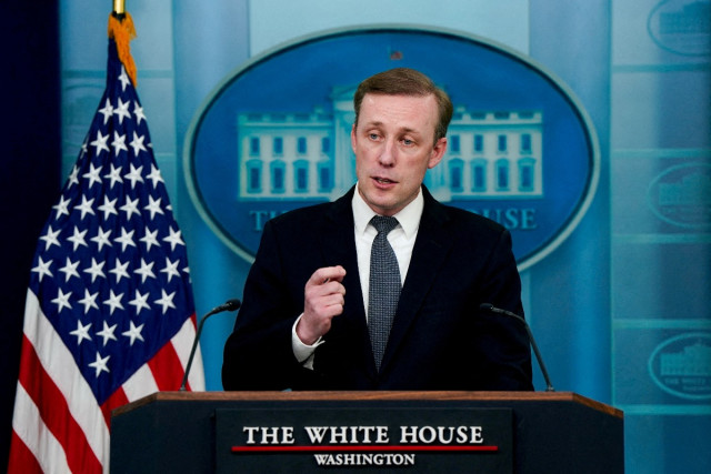 U.S. White House National Security Advisor Jake Sullivan speaks during a press briefing at the White House in Washington, U.S., April 24, 2024 (Photo: REUTERS/Elizabeth Frantz).