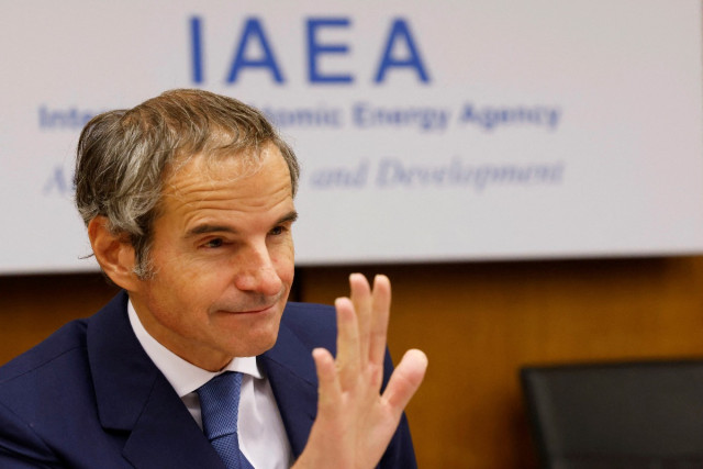 International Atomic Energy Agency (IAEA) Director General Rafael Grossi waits for the start of a meeting of the agency's 35-nation Board of Governors in Vienna, Austria, June 3, 2024 (Photo: REUTERS/Leonhard Foeger).