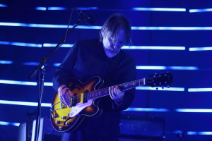 Thom Yorke  at a concert at the Uber Eats Music Hall in Berlin, June 11, 2024. Photo: Reuters Connect