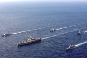 US Aircraft Carriers on way To Middle East As Region Braces For Iranian Retaliation
Saturday, August 3rd, 2024 Photo: US Navy via Reuters Connect
