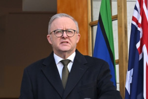 Prime Minister Anthony Albanese at a press conference at Parliament House in Canberra, Monday, August 11, 2025. (Photo: via Reuters)