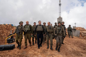 Israeli Defense Minister Israel Katz meets with senior IDF officers. Photo: Official Facebook page of Israel Katz.