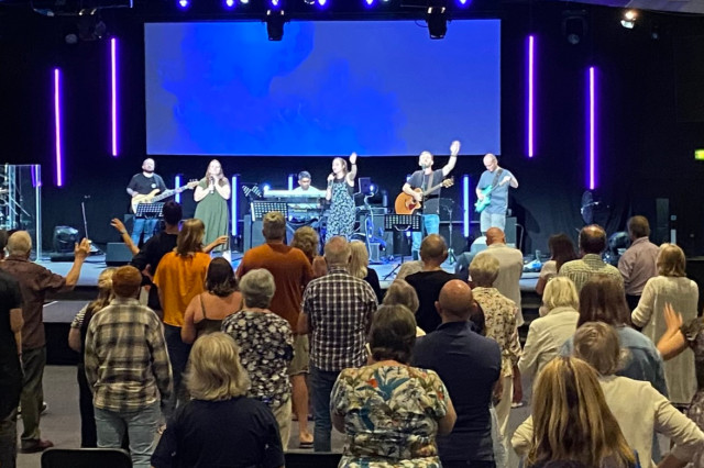 Worship evening at Kingdom Faith Church, London, March 16, 2025. (Photo: Kingdom Faith Church / Facebook)