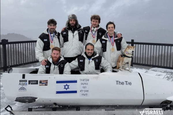An inside look at Israel’s historic entry into 2026 Olympic Bobsleigh competition