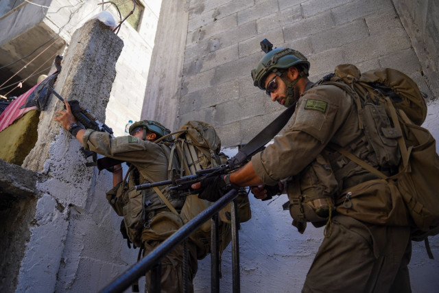 IDF soldiers from the “Haruv” Reconnaissance Battalion in Tulkarm (Photo: IDF)