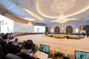 The Forum on Common Values among Religious Followers hosted by The Muslim World League, Riyadh, Saudi Arabia, May 12, 2022 (Photo: The Muslim World League)