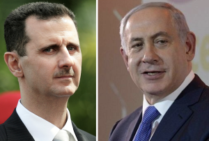 Syrian President Bashar al-Assad, Israeli Prime Minister Benjamin Netanyahu (Photo: Shutterstock; Amos Ben Gershom/GPO)
