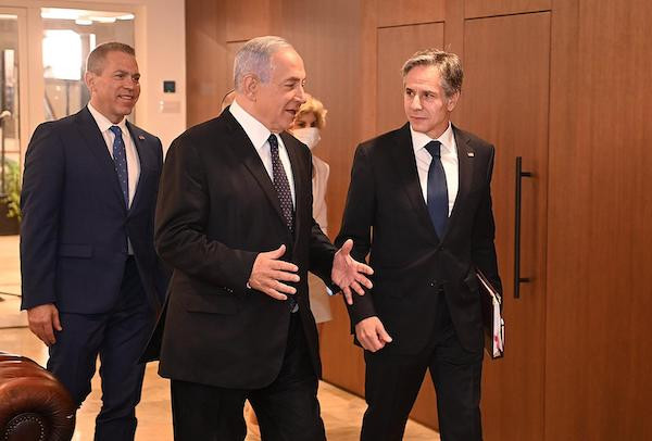 U.S. Secretary of State Antony Blinken meets with Prime Minister Benjamin Netanyahu, May 25, 2021 (Photo: US embassy Jerusalem)
