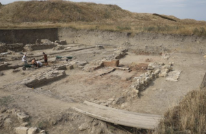 The archaeological site of the Panagoria synagogue.
(Photo: Volnodlo Pangoria Foundation)