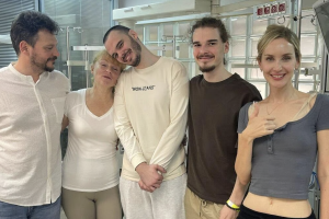 The Kozlov family reunited
(Photo courtesy)