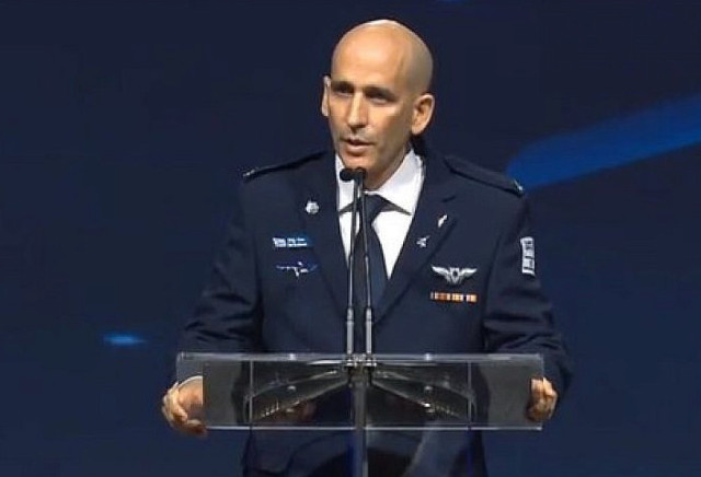 Israeli Air Force Maj. Gen. Tal Kalman (Photo: IAF/Twitter)