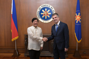 Israeli Foreign Minister meets with President of the Philippines Bongbong Marcos in Manila, June 5, 2023 (Photo: Shlomi Amsalem/GPO)