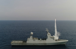 Israel successfully performs the first ‘C-Dome’ interception from a navy ship (Photo: Israeli Ministry of Defense)