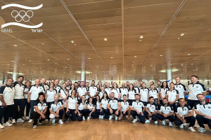 Israeli delegation to the 2024 Paris Olympics. (Photo: Olympic Committee of Israel)