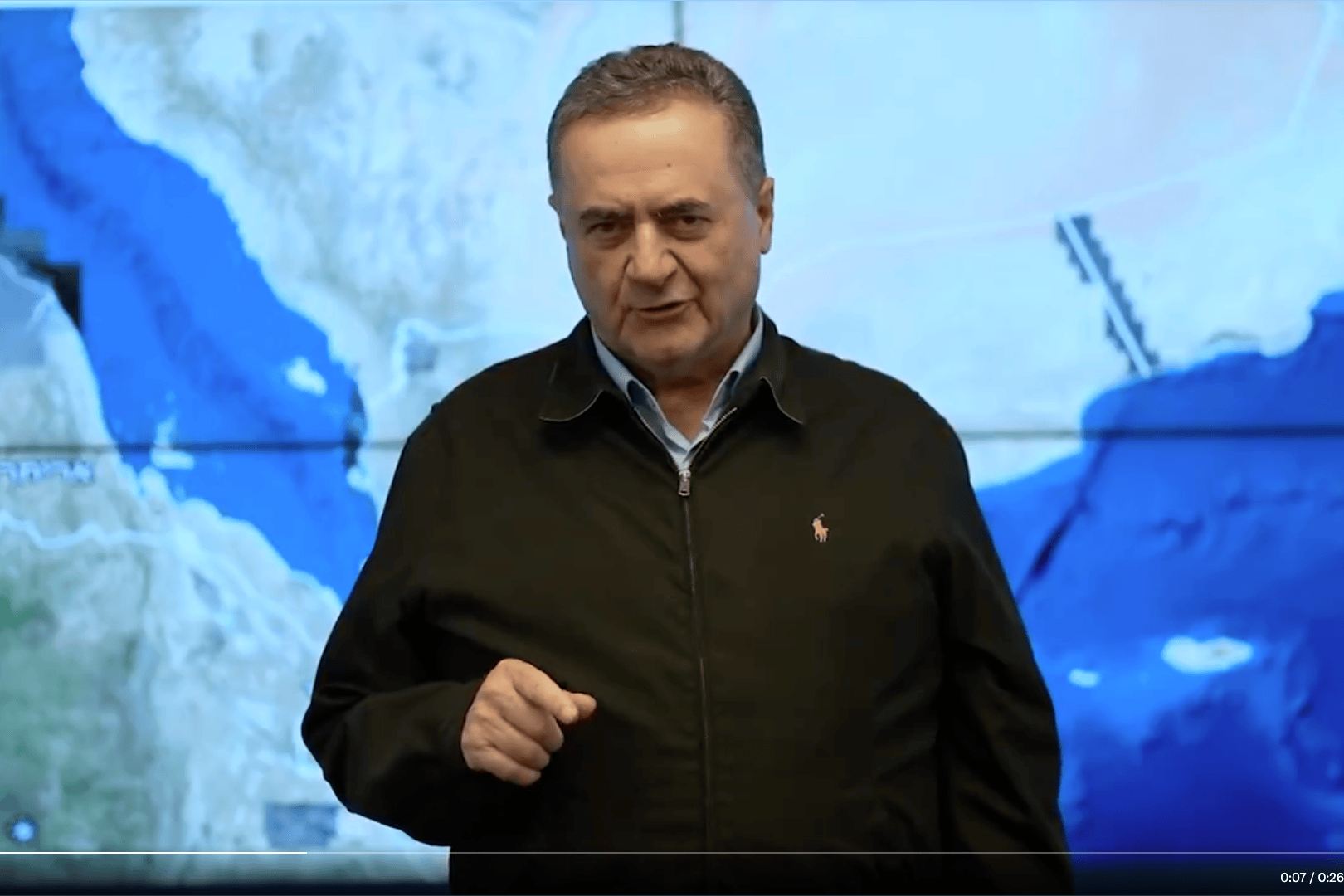 Defense Minister Israel Katz warns Houthi rebel leaders against escalating war with Israel on December 19, 2024. 
Screenshot used under Section 27a of the copyright law.