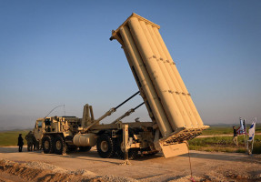 File photo: A Terminal High Altitude Area Defense (THAAD) system deployed by the U.S. European Command (EUCOM) in southern Israel on March 6, 2019. (Photo: Matty Stern/U.S. Embassy Jerusalem)
