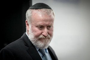 Avichai Mandelblit, Former Attorney General attends a Conference of the Institute for National Security Studies (INSS), in Tel Aviv, on December 28, 2022. Photo by Avshalom Sassoni/Flash90