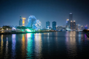 View from Kaohsiung City, Taiwan. March 29, 2023. Photo by Nati Shohat/FLASH90