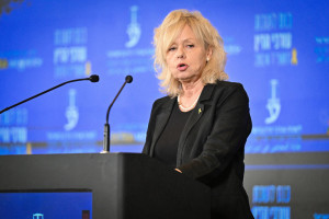 Israeli attorney general Gali Baharav Miara speaks at the Israel Bar Association annual conference of attorneys in Eilat in southern Israel, on May 27, 2024. Photo by Flash 90