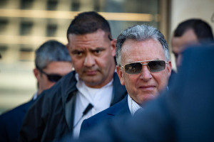 United States Special Envoy to the Middle East Steve Witkoff visits at Hostage square in Tel Aviv, January 30, 2025. Photo by Yonatan Sindel/Flash90