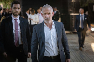 Head of Shin Bat Ronen Bar attends a ceremony held at the Yad Vashem Holocaust Memorial Museum in Jerusalem, as Israel marks the annual Holocaust Remembrance Day. April 23, 2025. Photo by Chaim Goldberg/Flash90