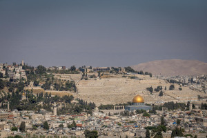 View of Jerusalem's Old City. June 15, 2025. Photo by Chaim GoldbergFLASH90