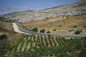 View of the Israeli border with Syria, in the Golan Heights, on August 1, 2025. Photo by Michael Giladi/Flash90