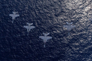 Aircraft attached to Carrier Air Wing 1 operate with the Harry S. Truman Carrier Strike Group in the U.S. Central Command area of responsibility. Photo: U.S. CENTCOM