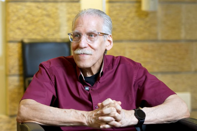 Dr. Michael Brown interviewed by All Israel news, on June 2024 (Photo: Screenshot).