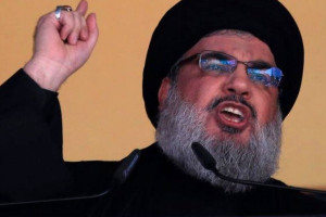 Hezbollah leader Sheikh Hassan Nasrallah, May 27, 2017 (Photo: Pottemagerens-Hus/Facebook)