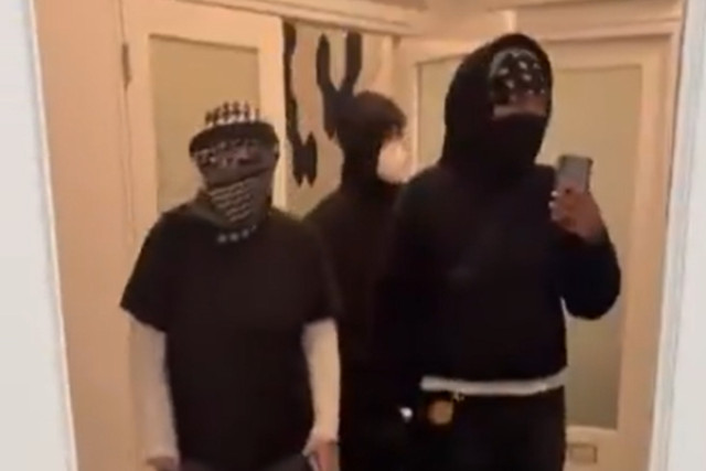 Anti-Israel protesters in university in Toronto Canda, November 5, 2025 Photo: StandWithUs Canda X screenshot