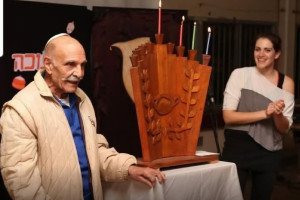 Holocaust survivor Shlomo Mansour before being captured by Hamas. Photo: from the Instagram page of bring.shlomo.home, used under Section 27A of the Copyright Law.