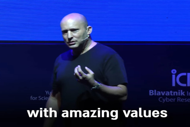 Former Israeli Prime Minister Naftali Bennett at Cyber Week 2024, Tel Aviv University, on June 25, 2024 (Photo: Screenshot).