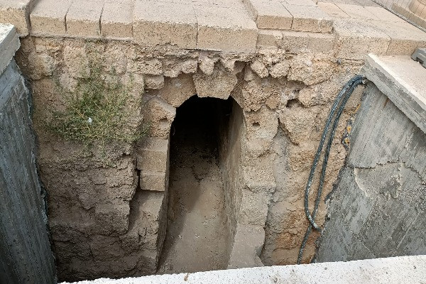 The underground parts of the Palace where St. Paul was most probably jailed, in September 2023 (Photo: Aaron Goel-Angot).