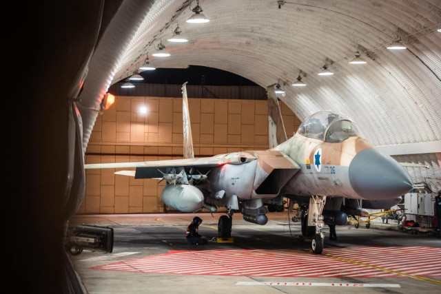F15 Israeli fighter jet (Photo: IDF).