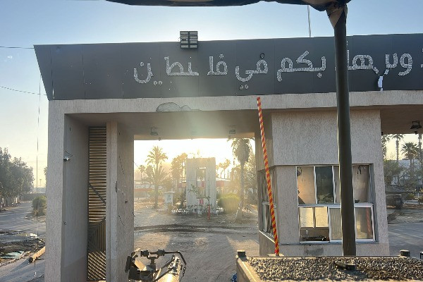 Entry of the IDF combat team forces of Division 401 into the Rafah crossing border on its Gazan side, on the morning of May 7, 2024 (Photo: IDF).