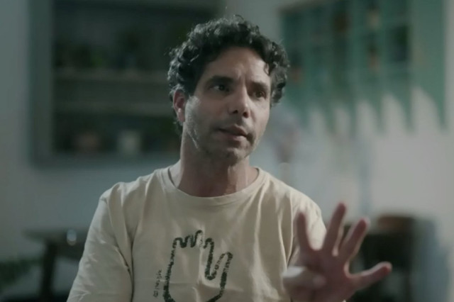 Freed hostage Ofer Calderon, July 5, 2025. Photo: Times of Israel X