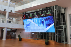 Tel Aviv Stock Exchange building in Tel Aviv, Israel. Photo: Shutterstock