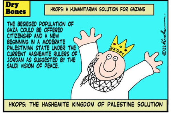 Pressure Jordan – not Israel - to end the Jewish-Arab conflict