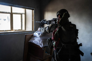 IDF soldiers fighting in the Gaza Strip, March 19, 2024 (Photo: IDF).